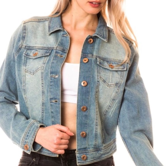 Love Tree Jackets & Blazers - Love Tree Denim Jacket
